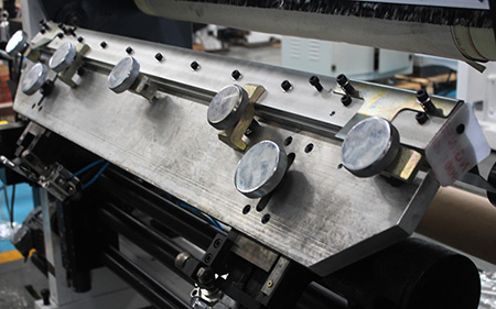 Impresoras de huecograbado, eje de línea electrónica