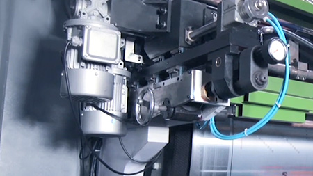 Impresora flexográfica, por servomotor